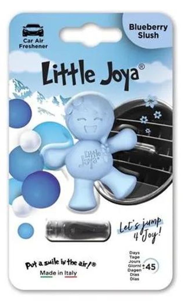Osviežovač vzduchu do auta, LITTLE JOYA "Blueberry Slush", svetlomodrý