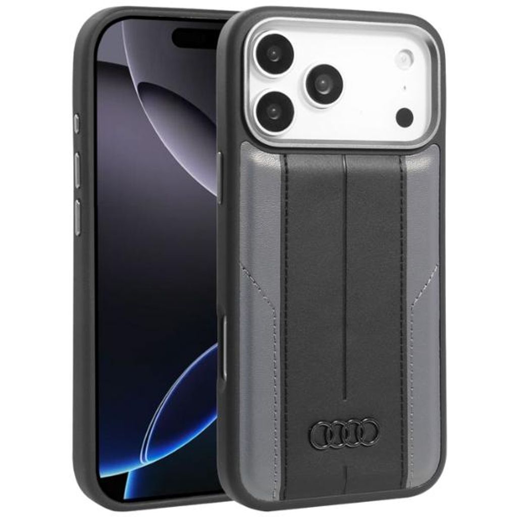 Etui Audi A6 Kunstleder Magsafe Do Iphone 17 Pro Max - Czarne