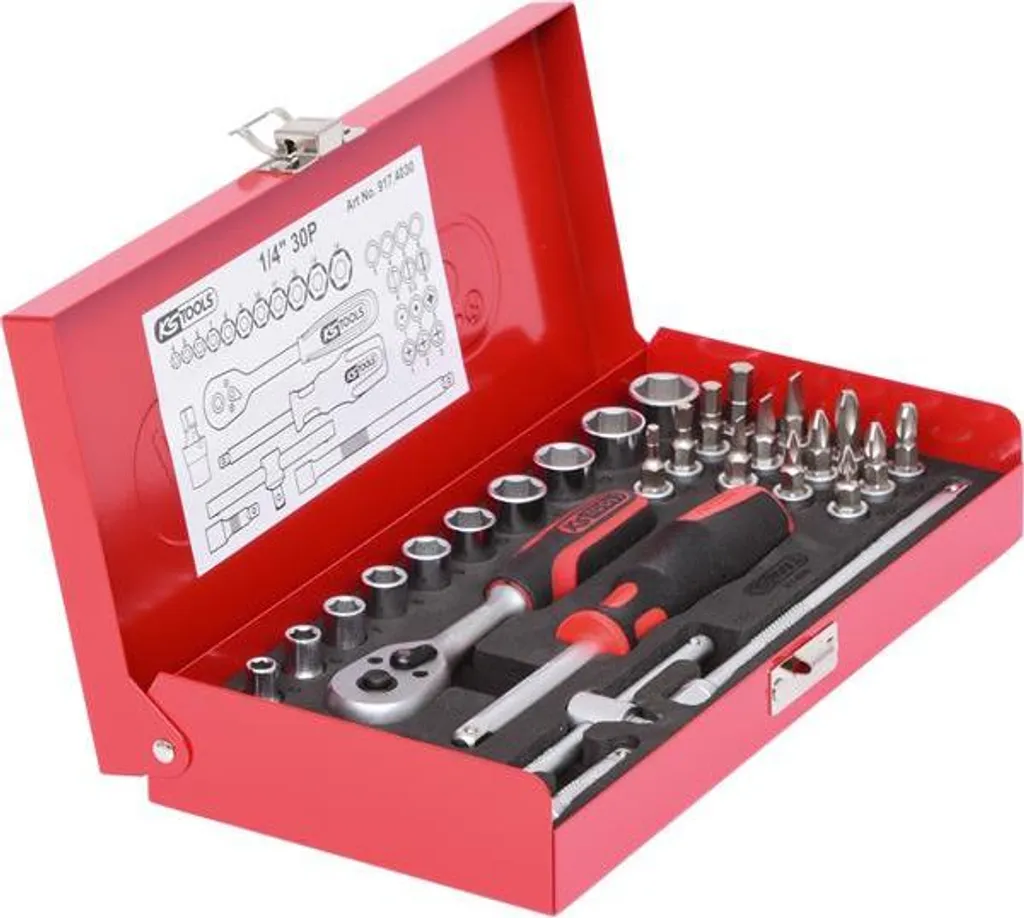 KS TOOLS® Steckschlüssel-Satz 30-teilig - 5