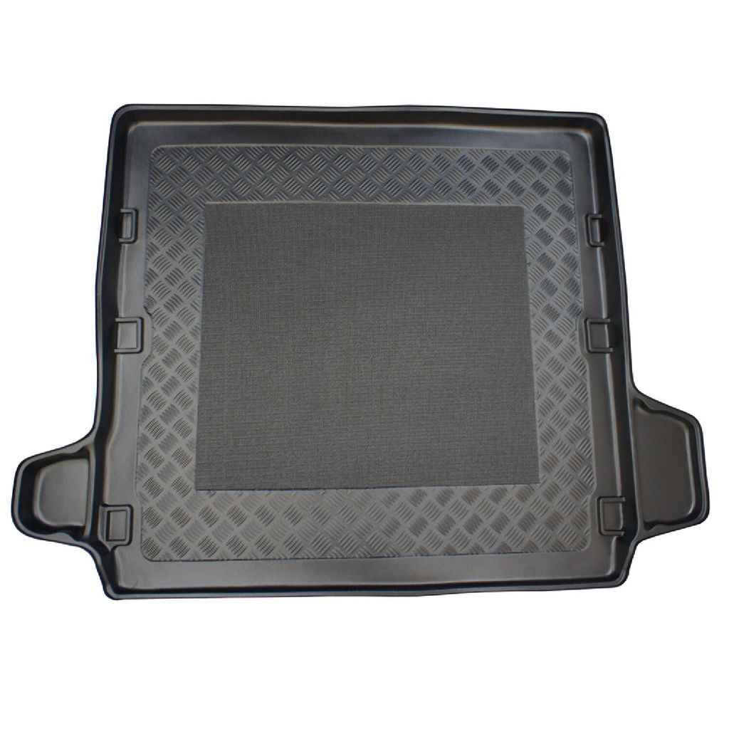 Z536000 Kofferraumwanne passend für Nissan Pathfinder III 2005-2013 5/7 seats (3rd row pulled down); wings can be cut off if needed