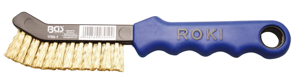 Spazzola Curva in Ottone per Pinze Freno 230mm - Qualità Industriale