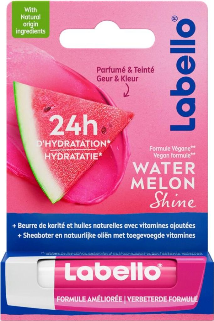 Labello Lippenbalsam Blister Watermelon Shine 4,8 gr - 1 Stück