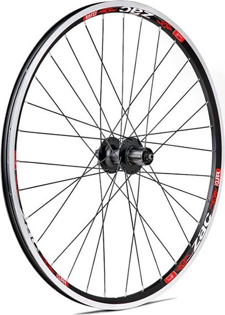 Gurpil Zac 26 ́ ́ Cl Disc Mtb Hinterrad Schwarz 9 x 135 mm / Shimano/Sram HG Schwarz 9 x 135 mm