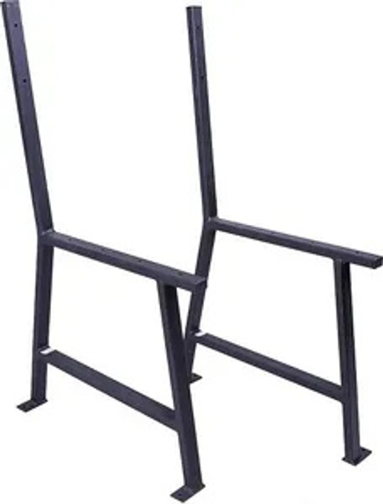 Bankbeine 2stk. 37x80cm schwarz pulverbeschichtet Bankkufen Produktbild 