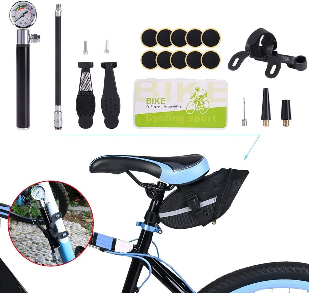 Reparaturset für schlauchlose Fahrradreifen mit  Dichtmittel-Gummistreifen-Bohrwerkzeug – Oz Marketplace