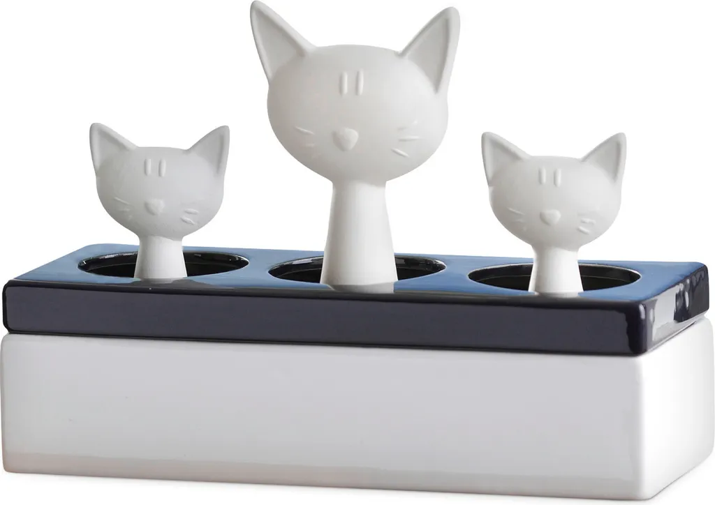Diffusore Umidificatore Ceramica WENKO Gatto: Benessere e Design Casa - 1