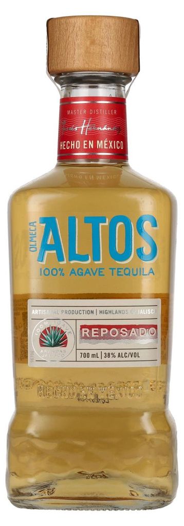 Olmeca Altos Tequila Reposado 100% Agave 38% Vol. 0,7l Image du produit 