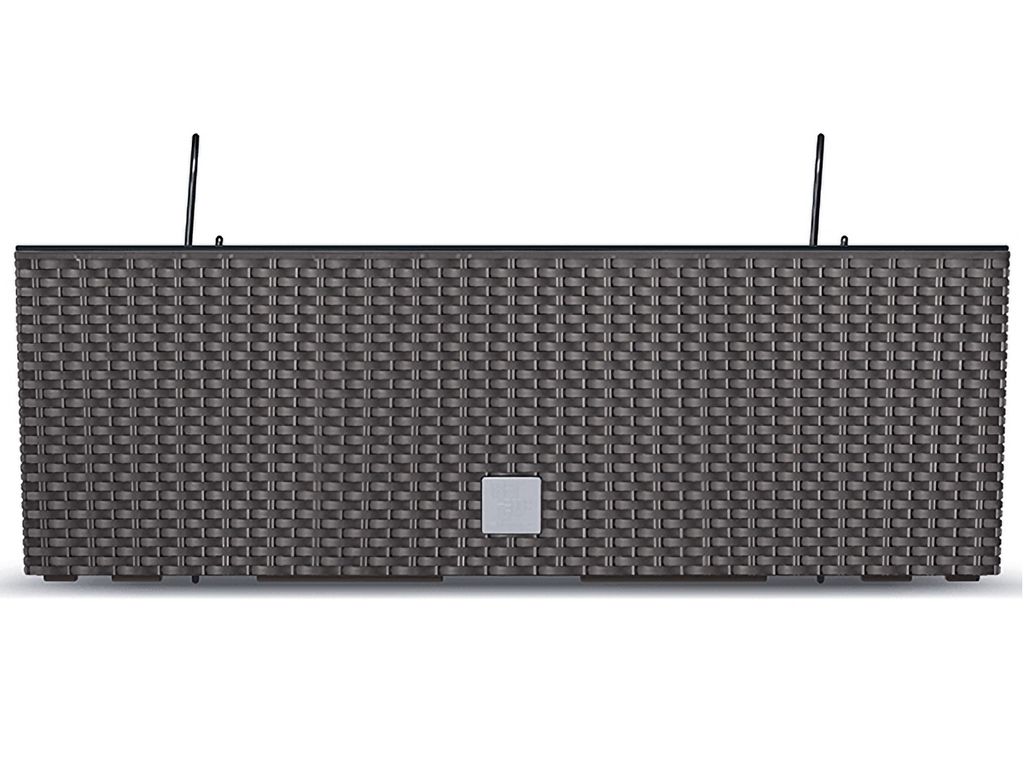 nabbi Kunststoff-Balkonpflanzentopf DRC600W 58 cm - braun Produktbild 