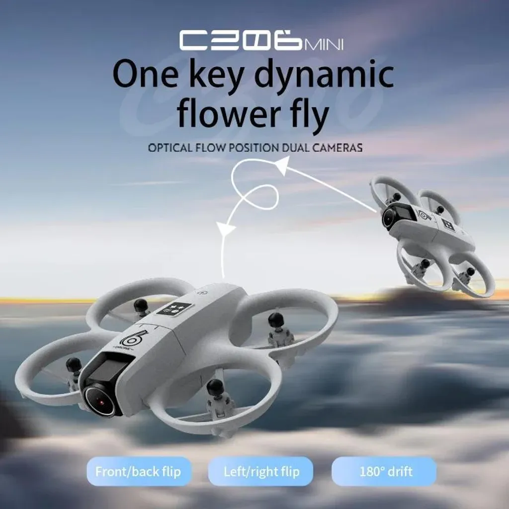 Drone télécommandé compact CZ06 avec caméra et évitement d'obstacles - 4
