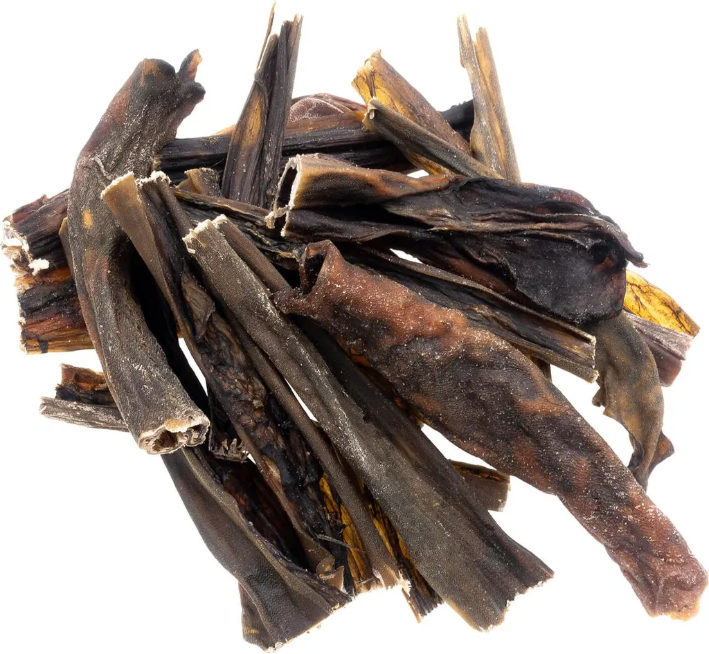 Mastication naturelle : Peau de cerf séchée 500g pour hygiène dentaire