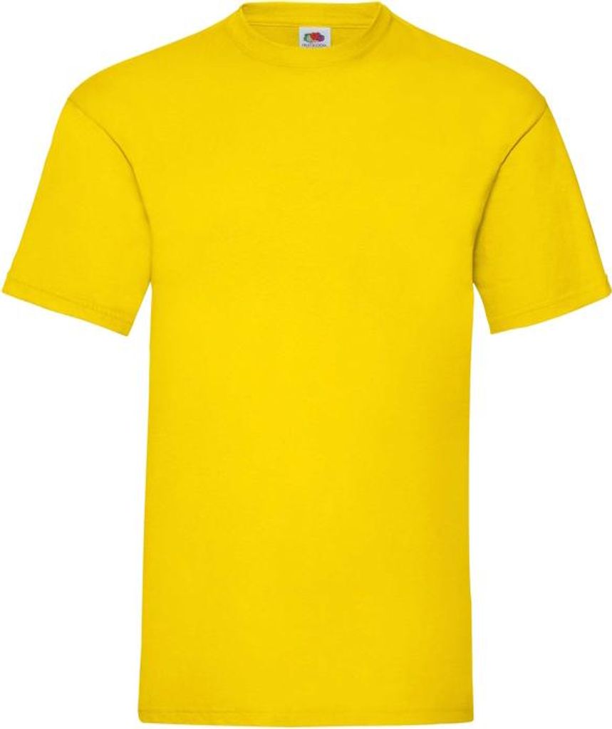 Herren-T-Shirt, Kurzarm - FOL VALUEWEIGHT T - yellow - Größe M
