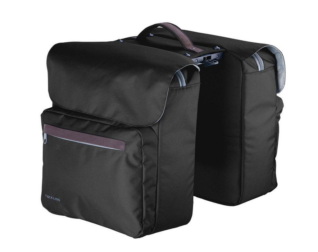Racktime System sacoche double Ture 2.0 noire, incl. Image du produit 