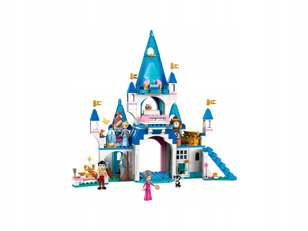 Cadeau LEGO Disney Château de Cendrillon pour Enfants dès 5 Ans