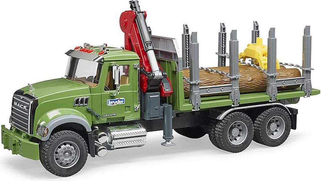 Bruder Truck MACK Granite transporteur de bois Image du produit 