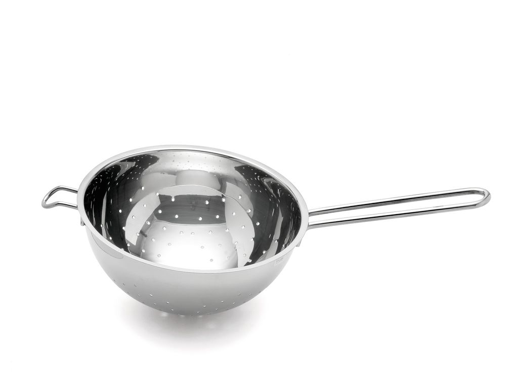 Karl Weis Blanchiersieb Ø 16 cm halbrund Produktbild 