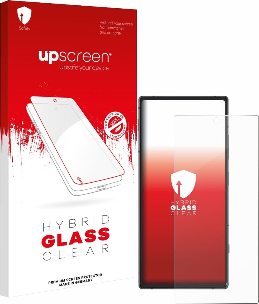 upscreen Schutzglas für Nubia Z70S Ultra Schutzfolie Panzer Folie Glas Display Schutz klar