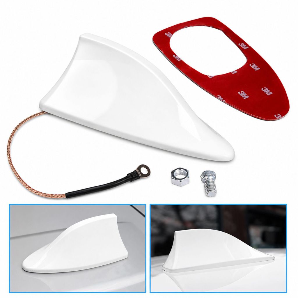 A65C Universal Auto Haifischantenne Dachantenne Shark Fin Produktbild 