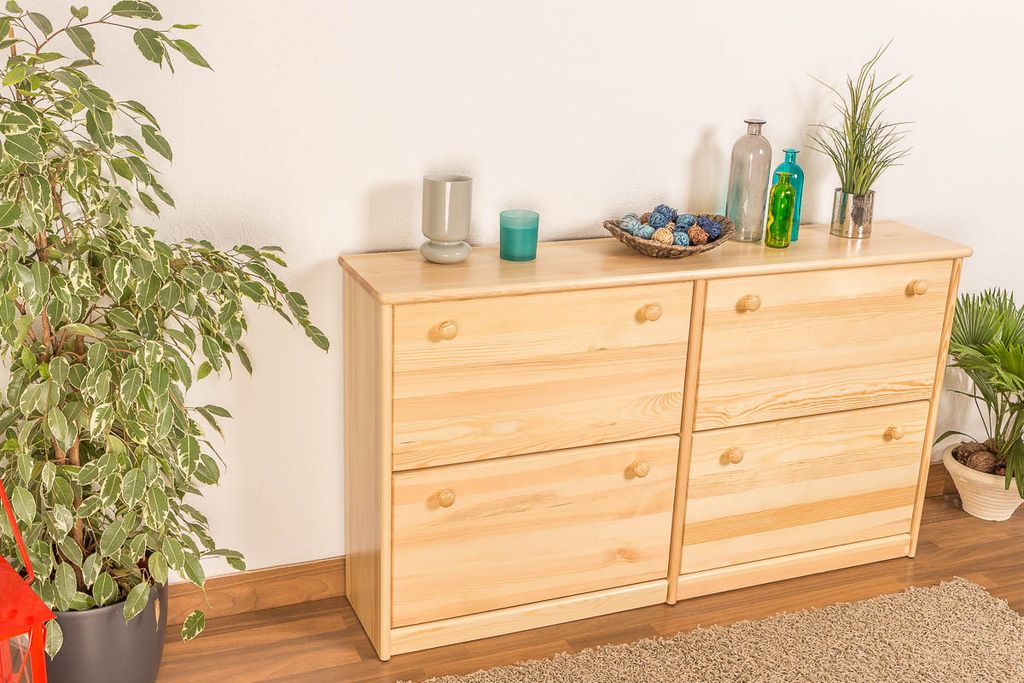Schuhschrank Holz massiv