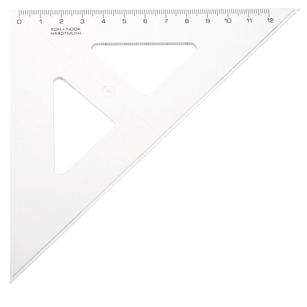 Triangolo di Koh-i-noor con perpendicolare netta 45/141 Immagine del prodotto 