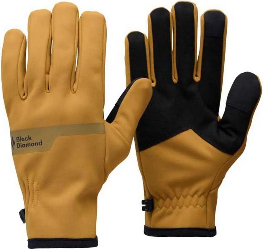 Everyday Softshell Gloves, 2021 Flax, M, Black Diamond