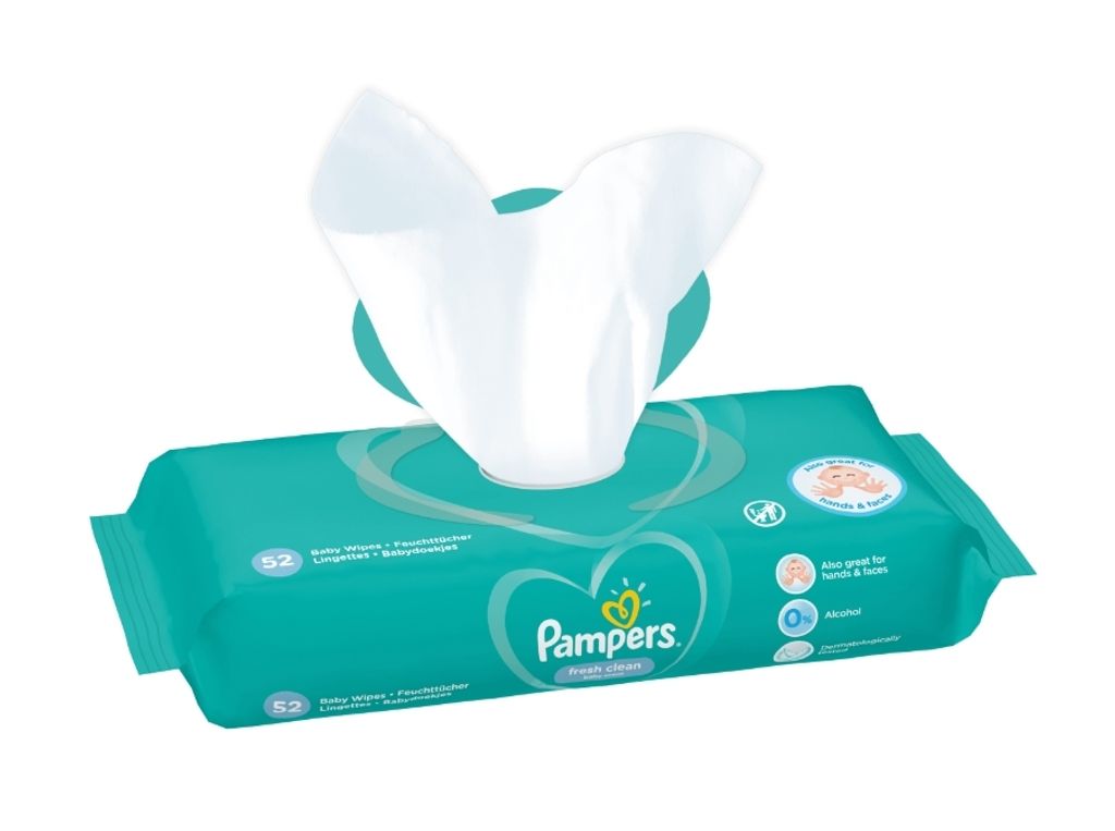 Pampers, Feuchttücher, 52 Stück Produktbild 3