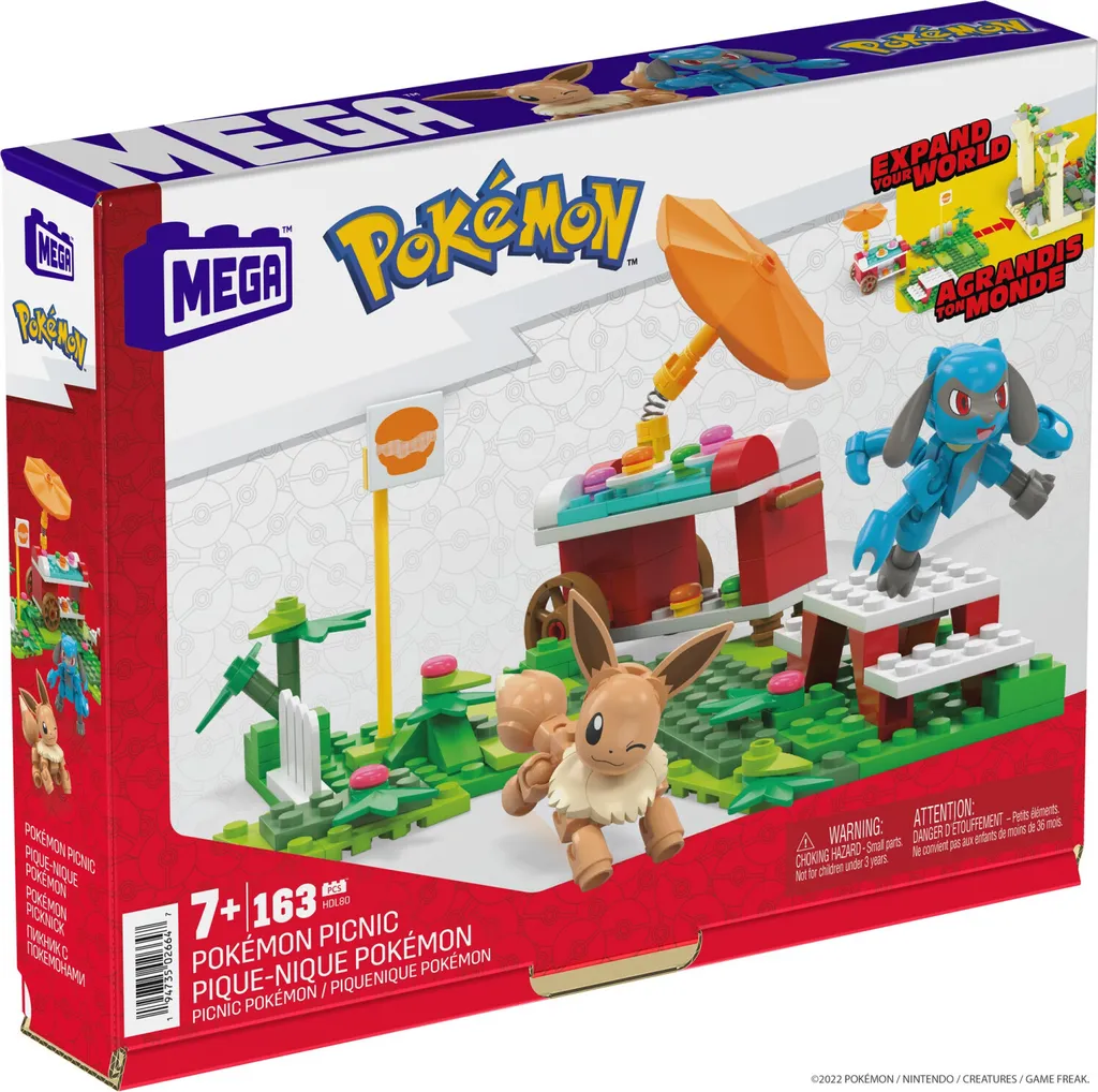 Pokémon Picnic Mega Construx : Finis les Écrans avec ce Set de Jeu DIY - 8