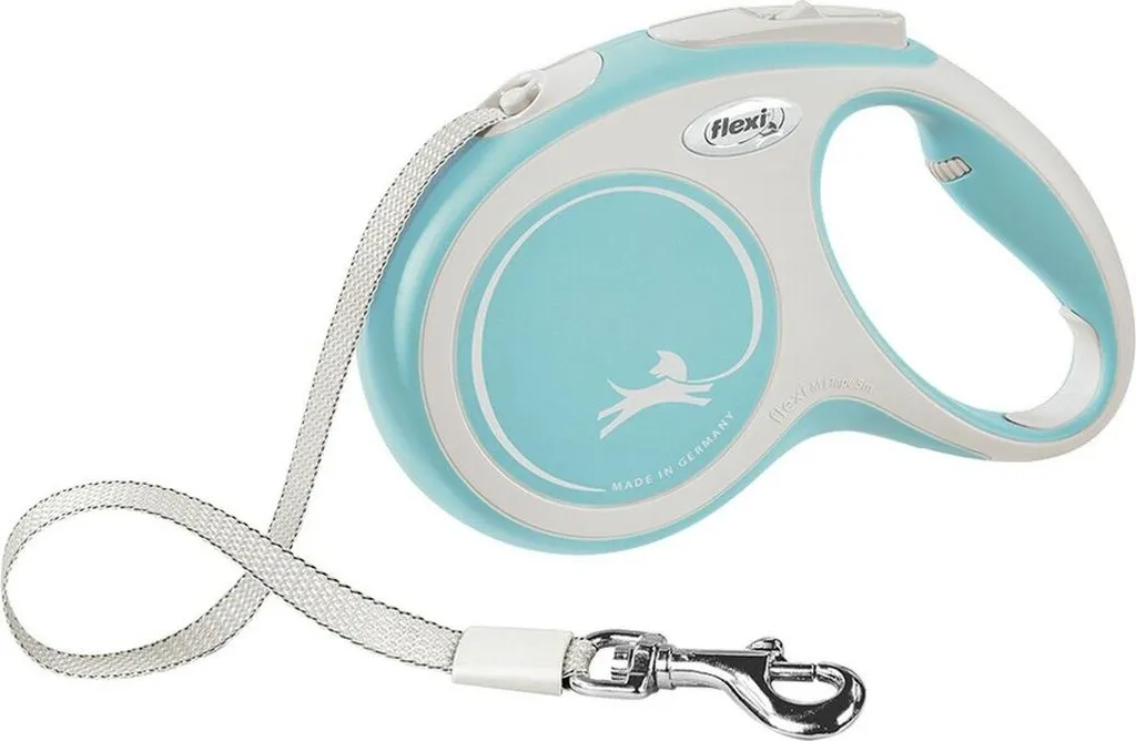 Guinzaglio Flexi New Comfort XS Azzurro: Accessorio Trendy per Cani