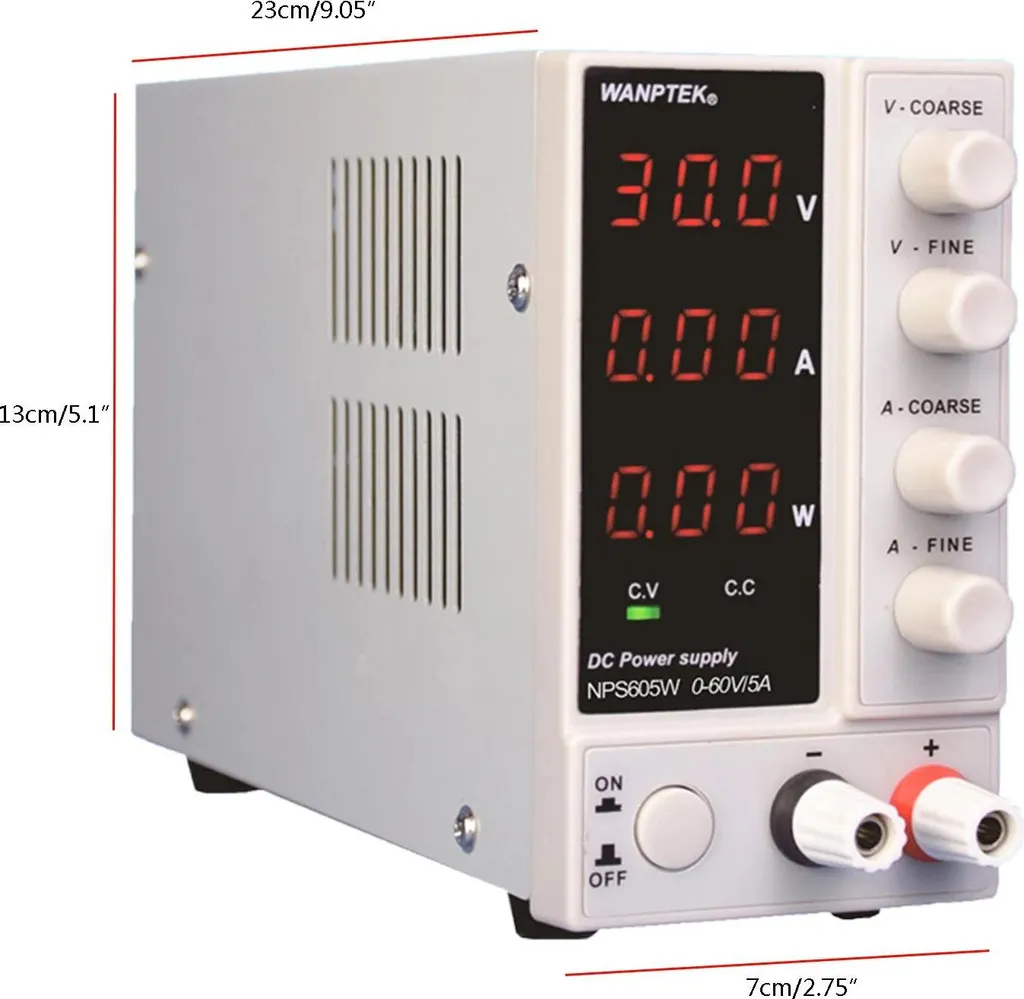 Alimentation DC de table pour réparation électronique et tests NPS605W - 2