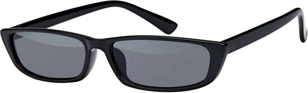 Damen Sonnenbrille Designer Cat Eye Modern Urlaub Sommer Strand 30489 Schwarz