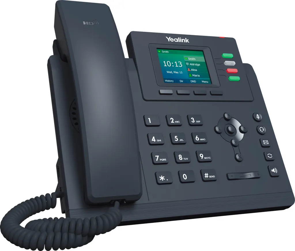 Yealink SIP-T33G V2 Téléphone IP Gigabit avec Écran Couleur Rétroéclairé
