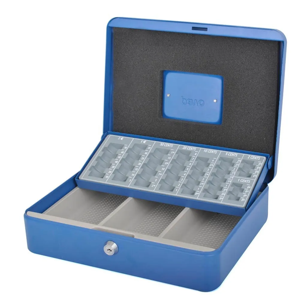 Coffret à billets et pièces Pavo 8008766 idéal pour stands et foires