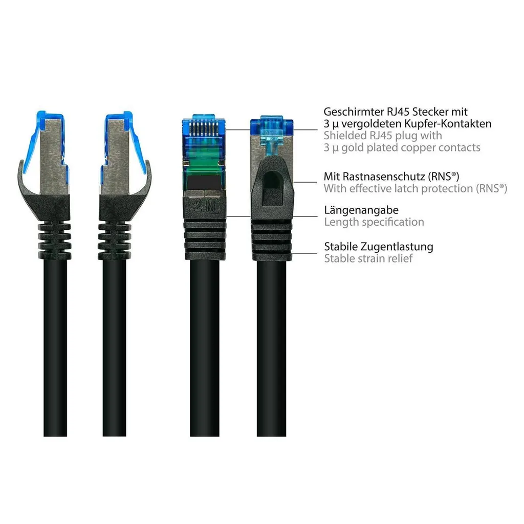 Cavo Rete RNS® Cat 6 - Connettività Sicura con Protezione Rinforzata - 2