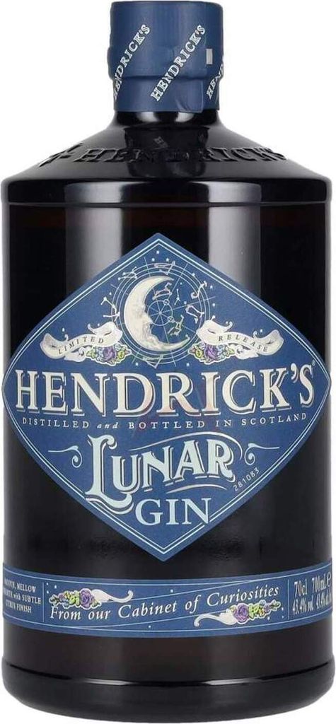 Hendrick's LUNAR Gin Limited Release 43,4 % 0,70 lt.