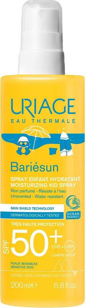 Uriage Bariésun Kinder-Sonnenschutzspray LSF 50+ 200 ml Produktbild 