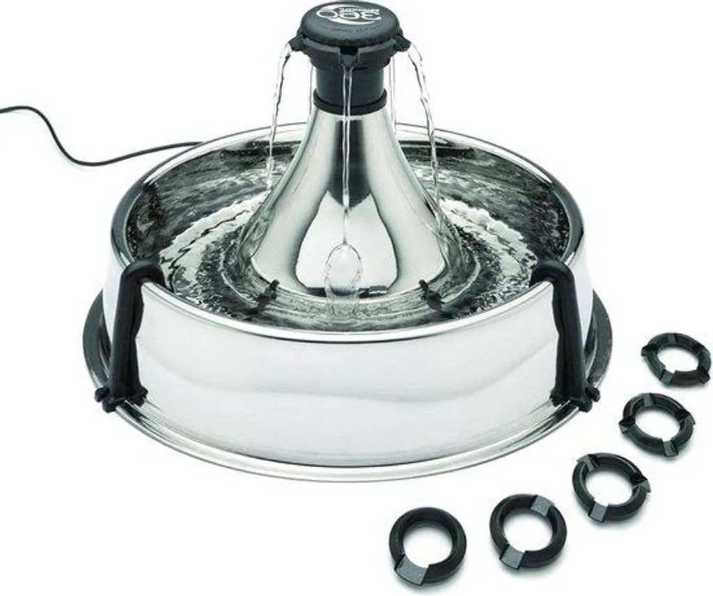 Fontaine à eau anti-bactérienne en inox 3,8 L contre l'eau stagnante