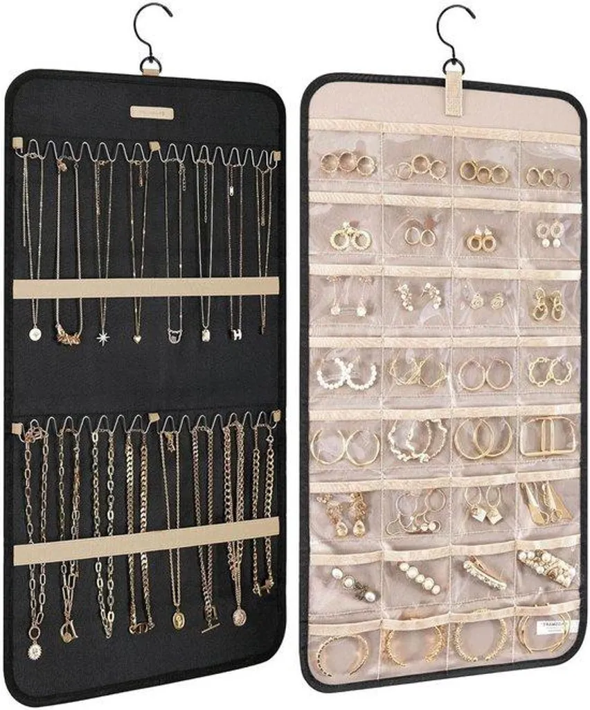Rangement bijoux pour armoire et porte : la solution gain de place