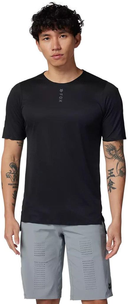 Fox Flexair Pro Kurzarm Enduro Trikot Schwarz XL Mann Schwarz XL