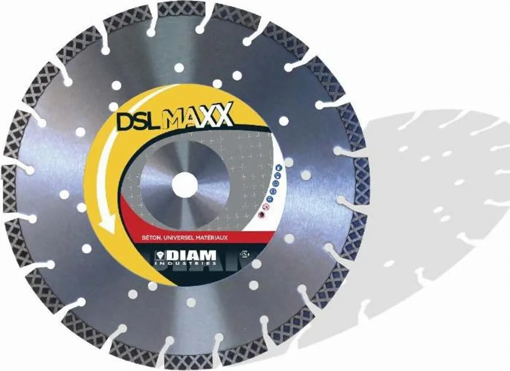 Disque à tronçonner diamanté 230mm - Outil de découpe DIAM INDUSTRIES