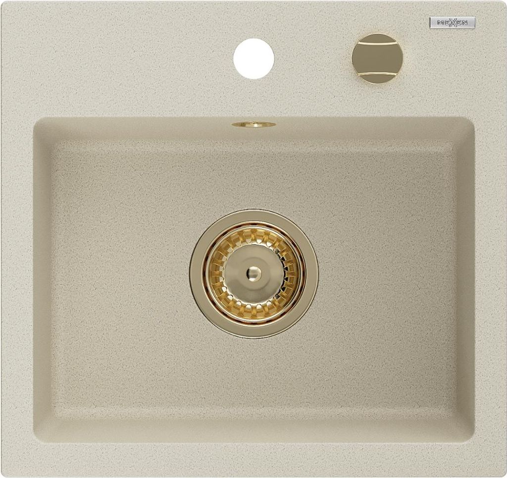 Mexen Milo zlewozmywak granitowy 1-komorowy 435 x 410 mm, Zdjęcie produktu 