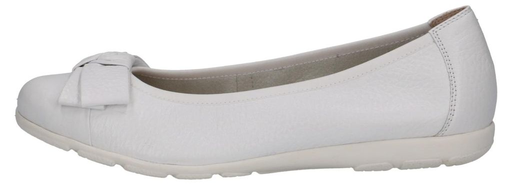Caprice Ballerinas Damen 31393736303333 Weiß 42 EU