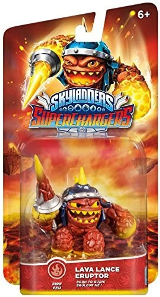 Véhicule Skylanders Superchargers Lance de lave pour figurines de feu