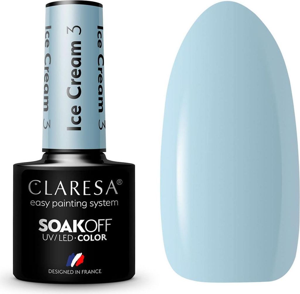 CLARESA Hybrid-Gellack Eiscreme 3-5g Produktbild 