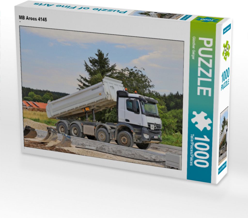 CALVENDO Puzzle MB Arocs 4145 | 1000 Teile Lege-Größe 64x48cm Foto-Puzzle für glückliche Stunden