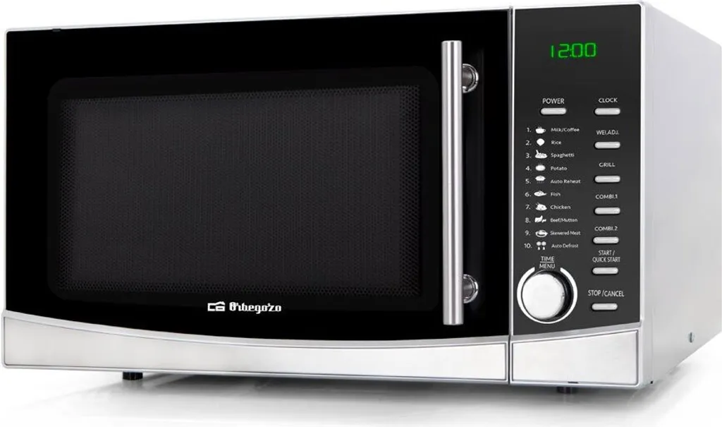 Four micro-ondes combiné gril 34 litres Orbegozo Noir Haute Capacité - 3