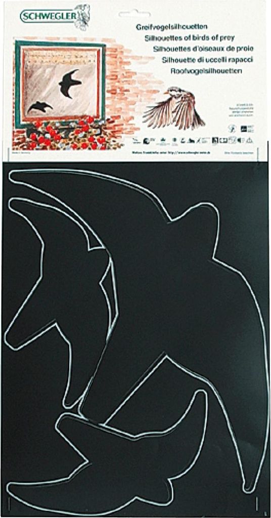 Artikelbild 1 von 'Fensteraufkleber Greifvogel-Silhouette'