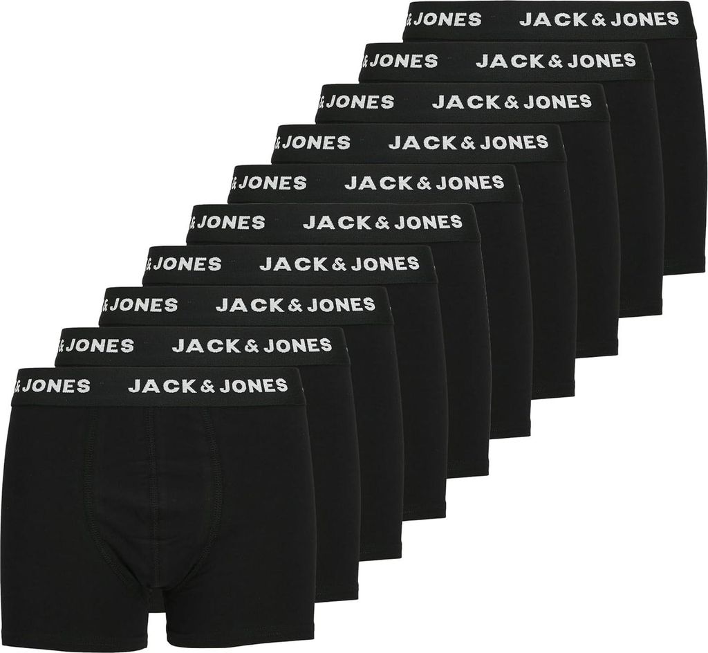 JACK & JONES Jungen Boxer Shorts Boxershorts 10er Pack Produktbild 