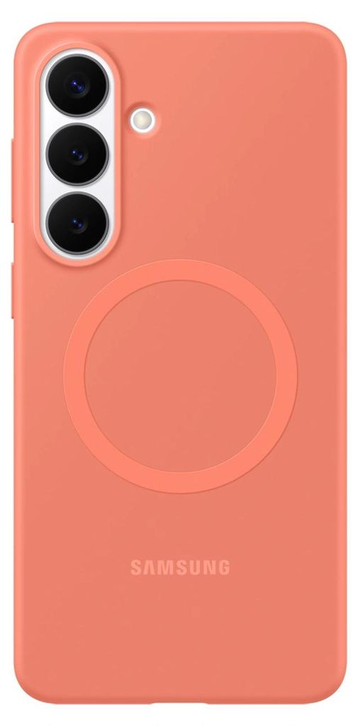 Funda de silicona con imán, color coral, para Samsung Imagen del producto 