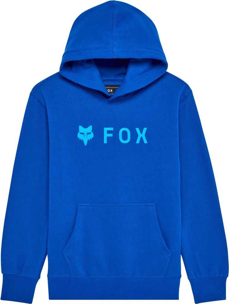 FOX Absolute Jugend Hoodie, blau, YXL
