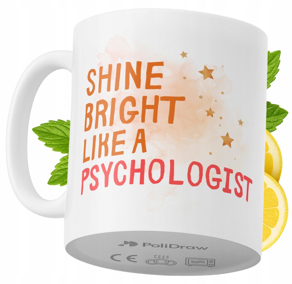 Lustige Tasse für Psychologen - Kaffee- oder Teetasse mit witzigem Textdesign - ideal für Geburtstage, Namenstage, Feiertage und besondere Anläs...