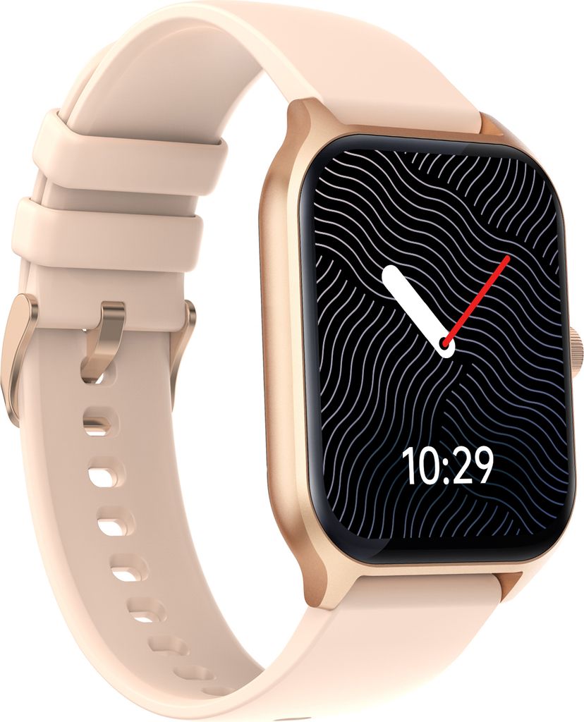 Levowatch LPro Damen Smartwatch, Fitness Tracker Uhr, inkl. Telefonfunktion und Musikplayer, KI-Stimmerkennung, Pulsmesser, wasserdicht, 1.96", Rosa